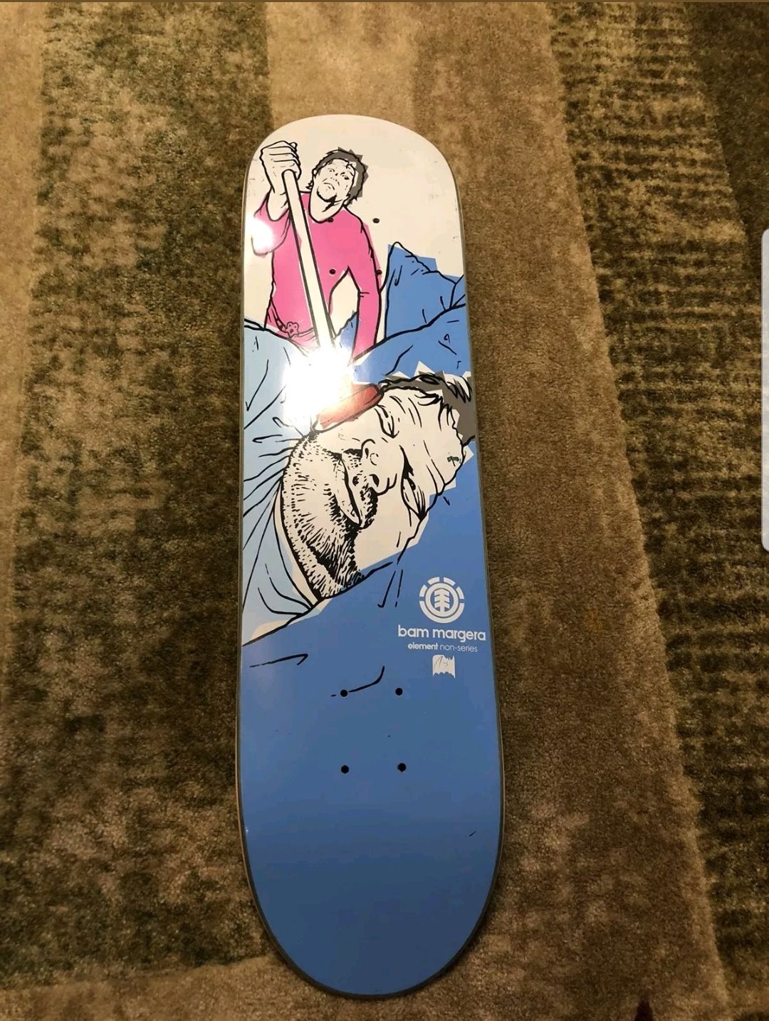 Bam Margera jackass plunger skateboard
