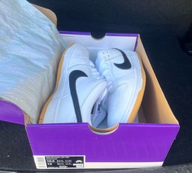 Nike Sb White gum Bottoms Sz 11.5