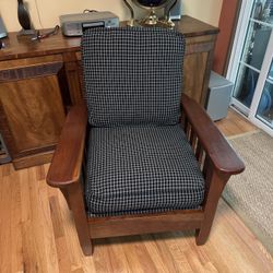 High End Arts and Crafts, Mission Style, Craftsman Style Arm Chair, solid wood