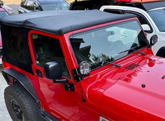 2003 Jeep Wrangler TJ Soft Top – Complete Top Only
