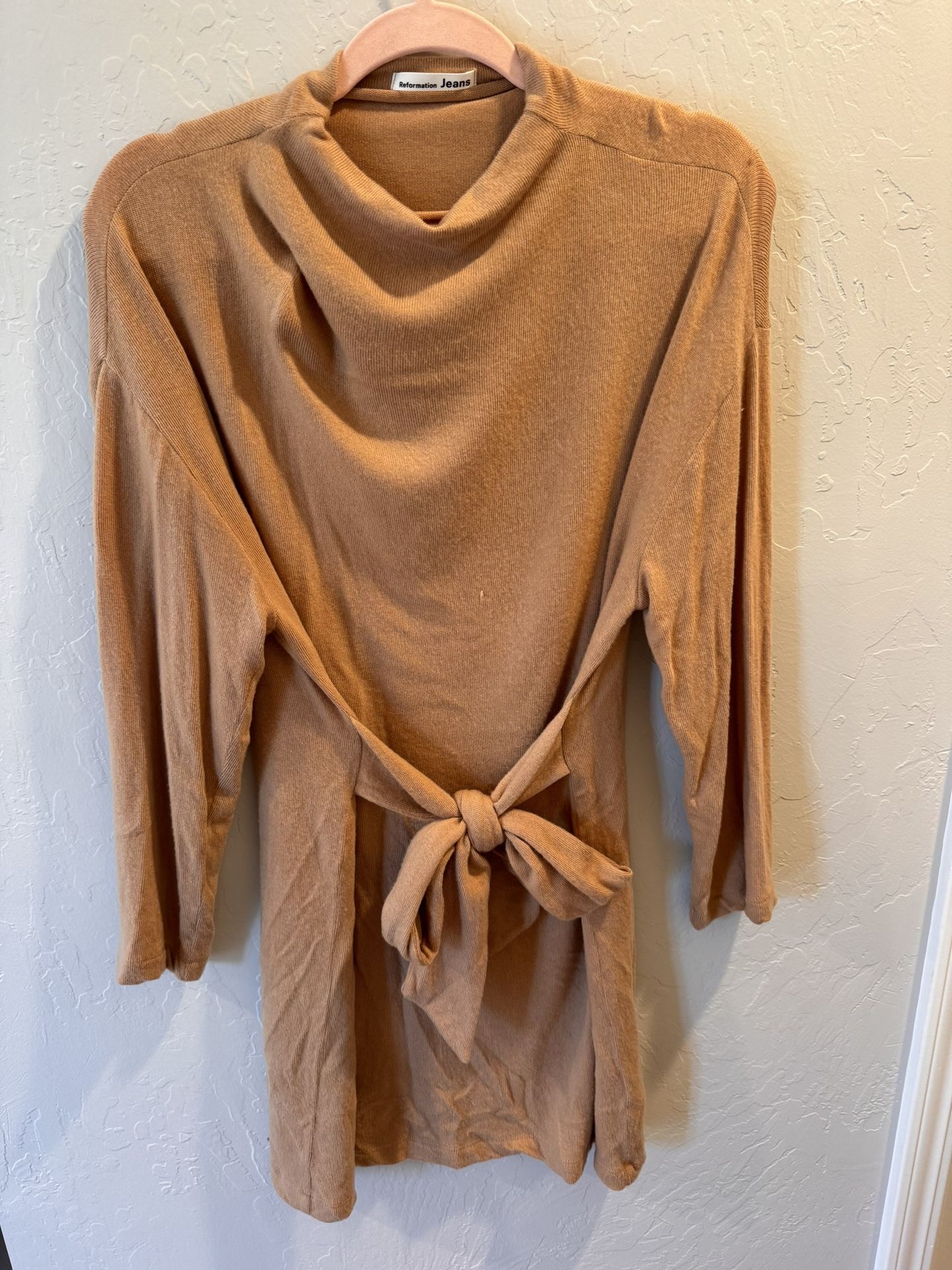 Reformation Tunic Sweater Dress