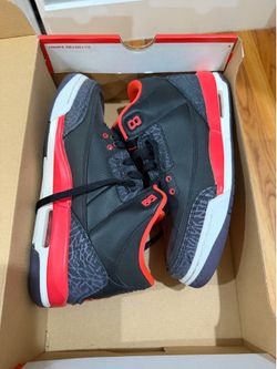 Nike Air Jordan Retro 3 Crimson size 6.5Y/Womens 8