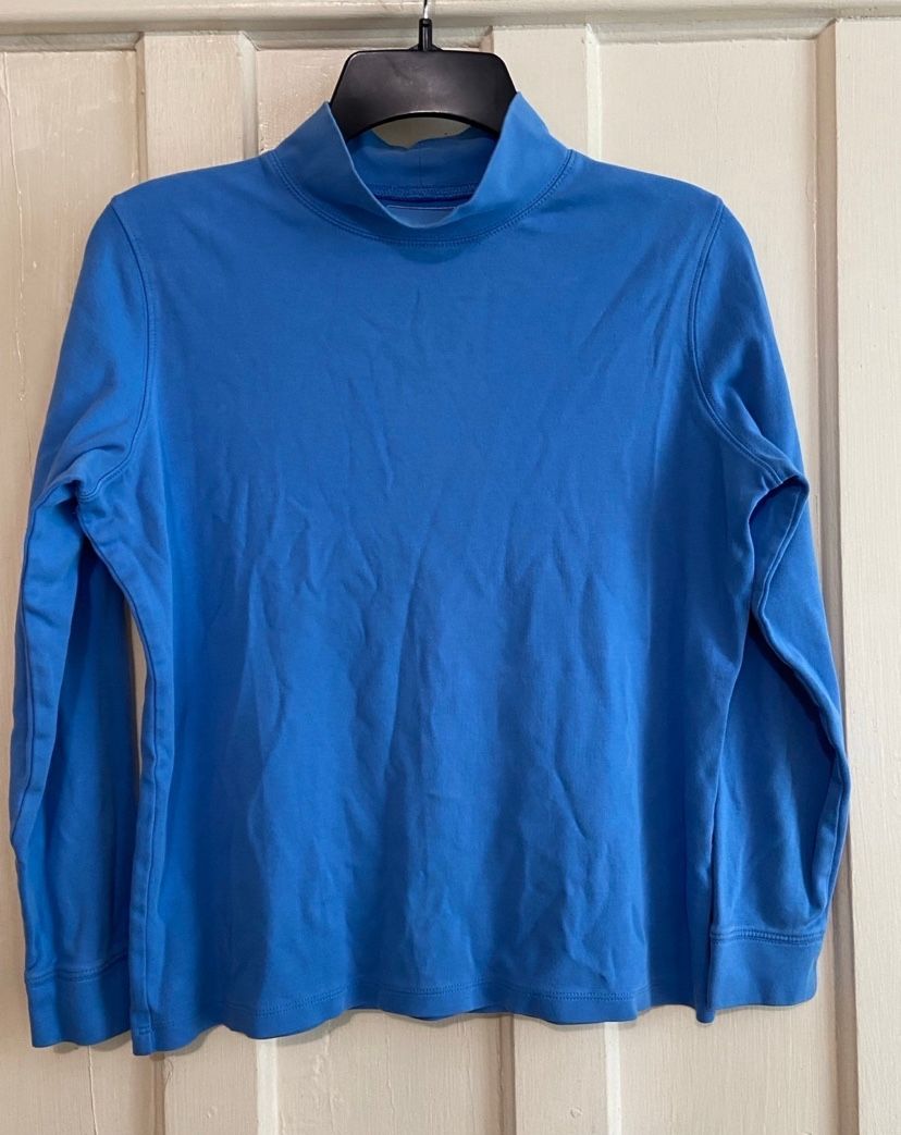 L.L.Bean women’s mock neck shirt Small