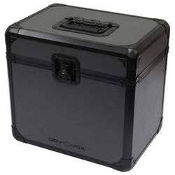 Odyssey KLP70BLG, Black KROM On Gray Record / Utility Case for 70 12″ Vinyl Records