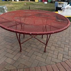 Big Metal Table