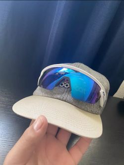 Oakley Prizm Sapphire Polarized Lenses, Matte White Frame Sunglasses
