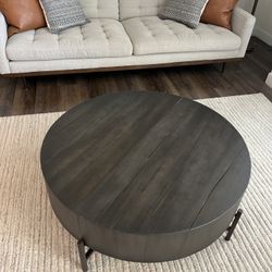 Tinsley Coffee Table - distressed