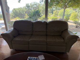 Leather Couch And Love Seat PICKUP TODAY
