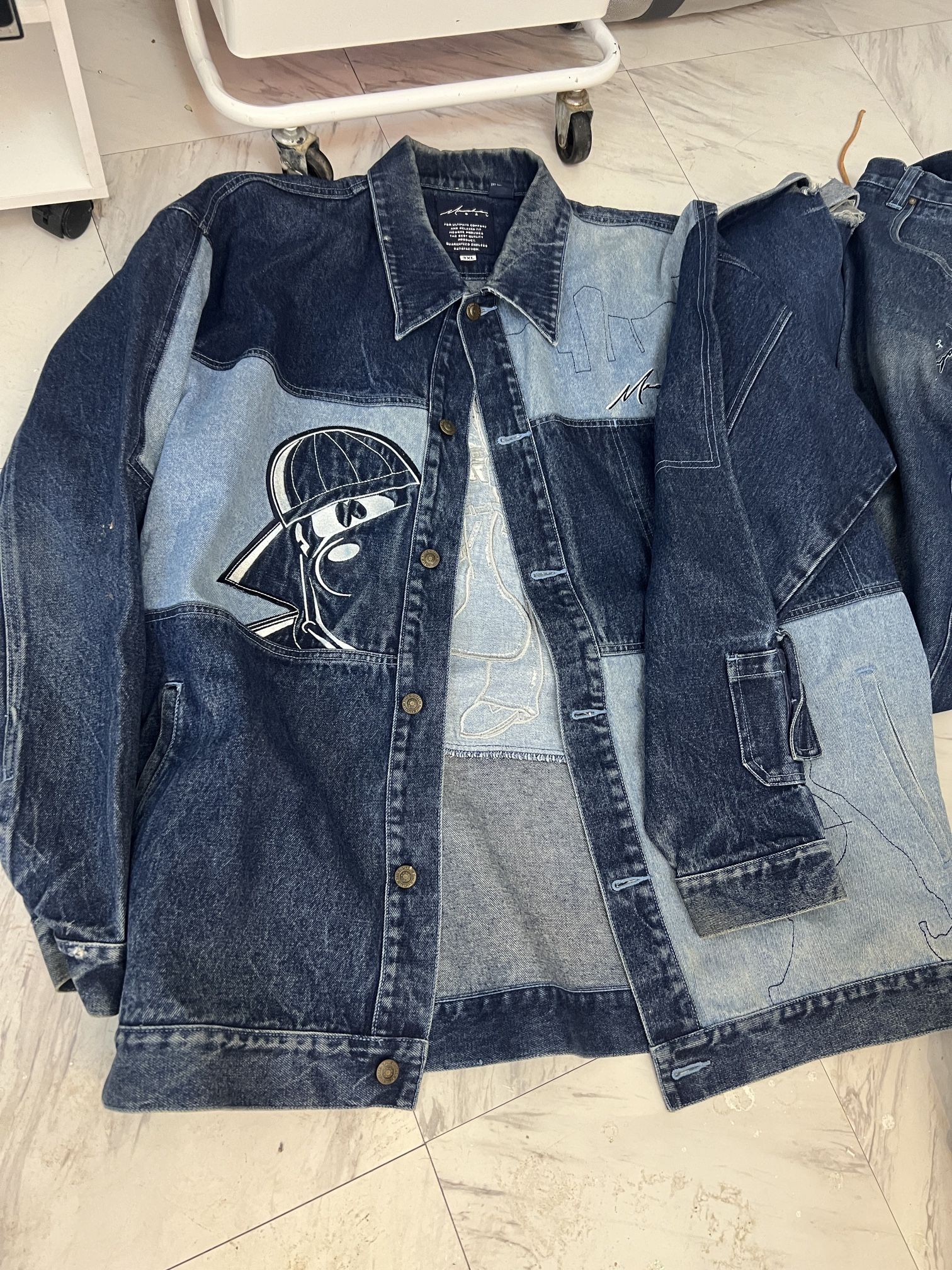 Saco Y Pantalón De Mezclilla. 3xl