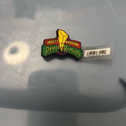Power rangers croc charm