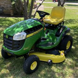 John Dere Motor 22 Hp Cubierta 48 Inch Hidrostátic Riding Mower Ariens Apex// Toro Timecutter// Honda// Cub Cadet//