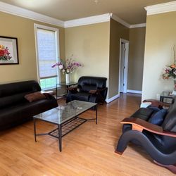 6 Pc Sofa And Table Set