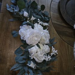 6  Ring  With Flowes And  And Flower For Arch 