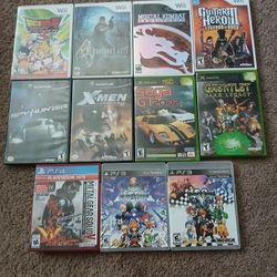 Assorted Games Lot