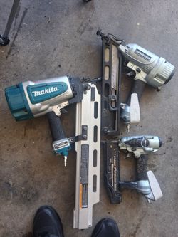 Makita & Metabo HPT Framing Nailer Lot