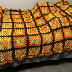 Knitted Homemade Blanket