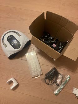 SUN S9 120W Nail Lamp with INFILILA Stand and Nail Polishes (all)