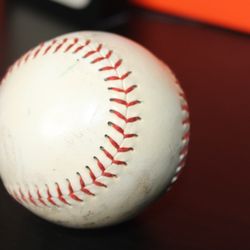 Baseballs One Big One Small