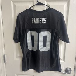 Women’s Raider’s Jersey Shirt  Size medium  