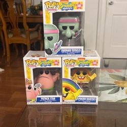 Spongebob Squarepants Funko Pops