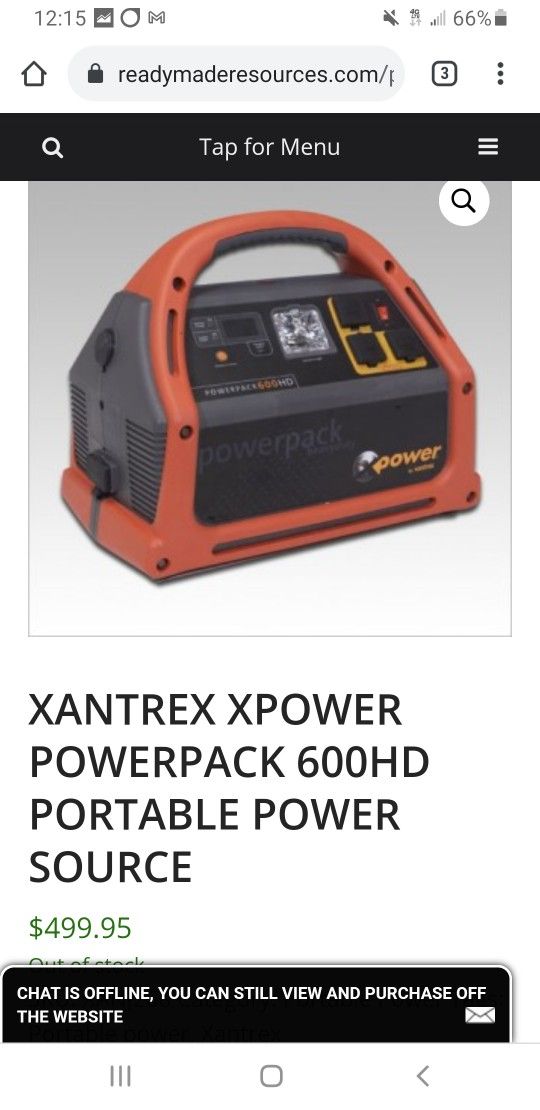 Xantrex Powerpack 600HD