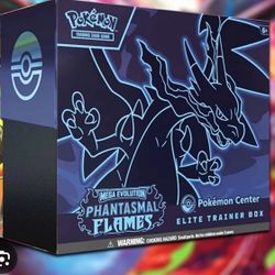 Phantasmal Flames Pokemon Center Etb