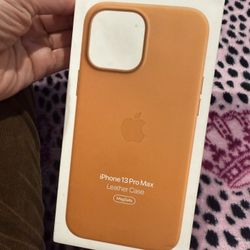 Apple Iphone Leather Case 13 Pro Max 