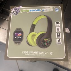 Kids Smart Watch With Wireless Headphones