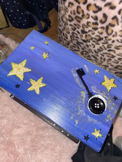Coraline Hand painted Box & Some Art Pieces 