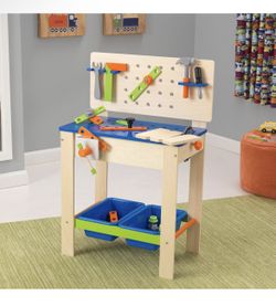 Brand New Not Opened KidKraft Deluxe Workbench with Tools, multi
