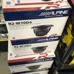 Alpine R2-w10d4 On Sale Today!