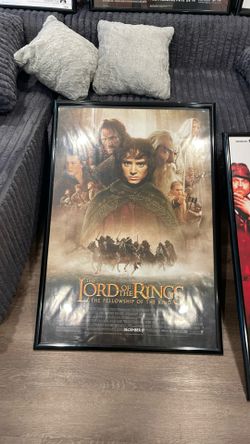 Lord Of The Rings (Fellowship Of The Ring) Movie Poster