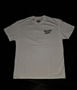 Gallery Dept. Vintage Souvenir Logo-Print Cotton-Jersey T-Shirt, White, Size S