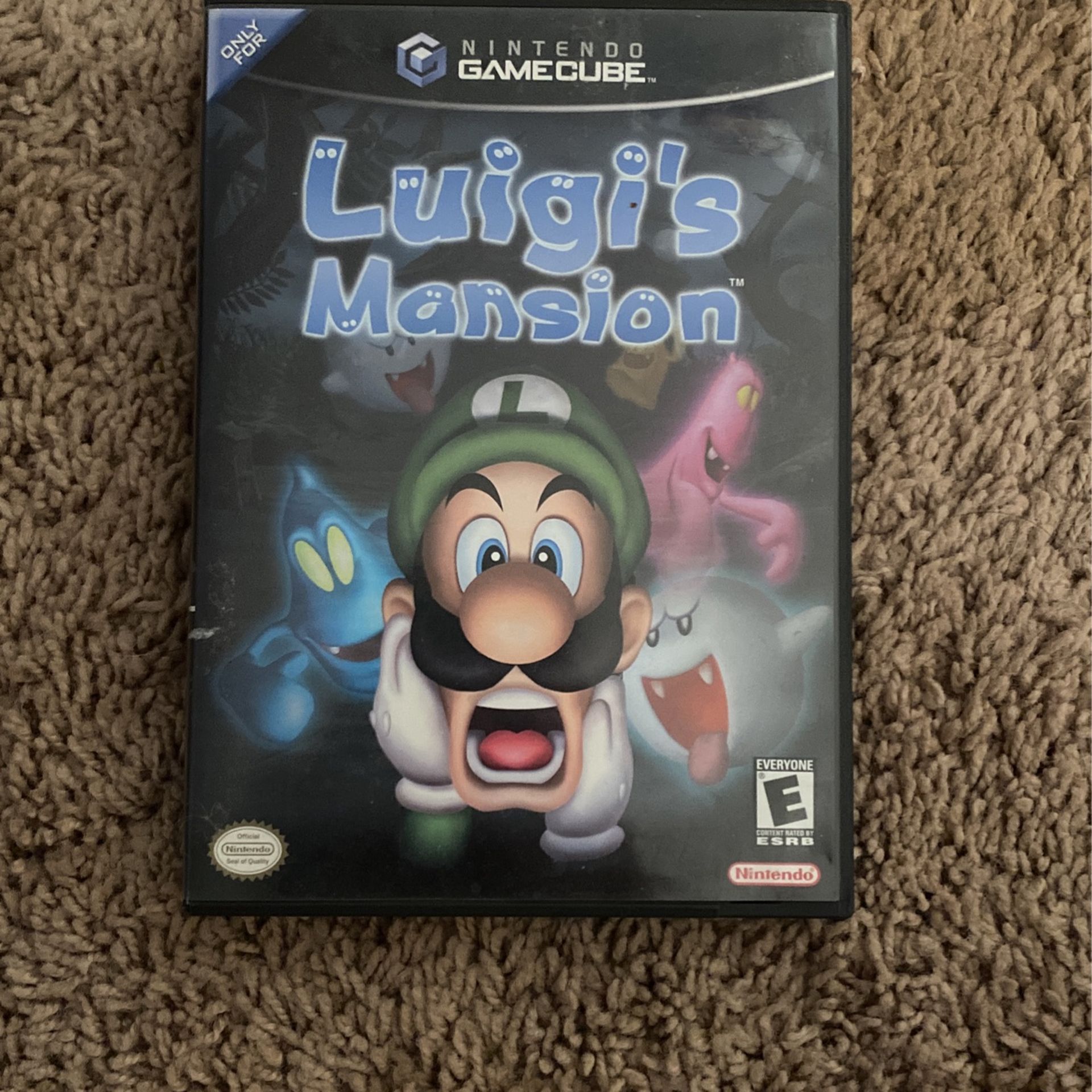 Luigis mansion game cube Nintendo