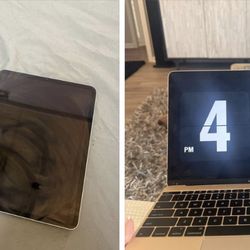 iPad (keyboard and cover included)
