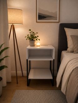 Modern Night stand nightstand table drawer desk bedside table