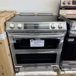 Samsung Double Oven Stove Slide In 