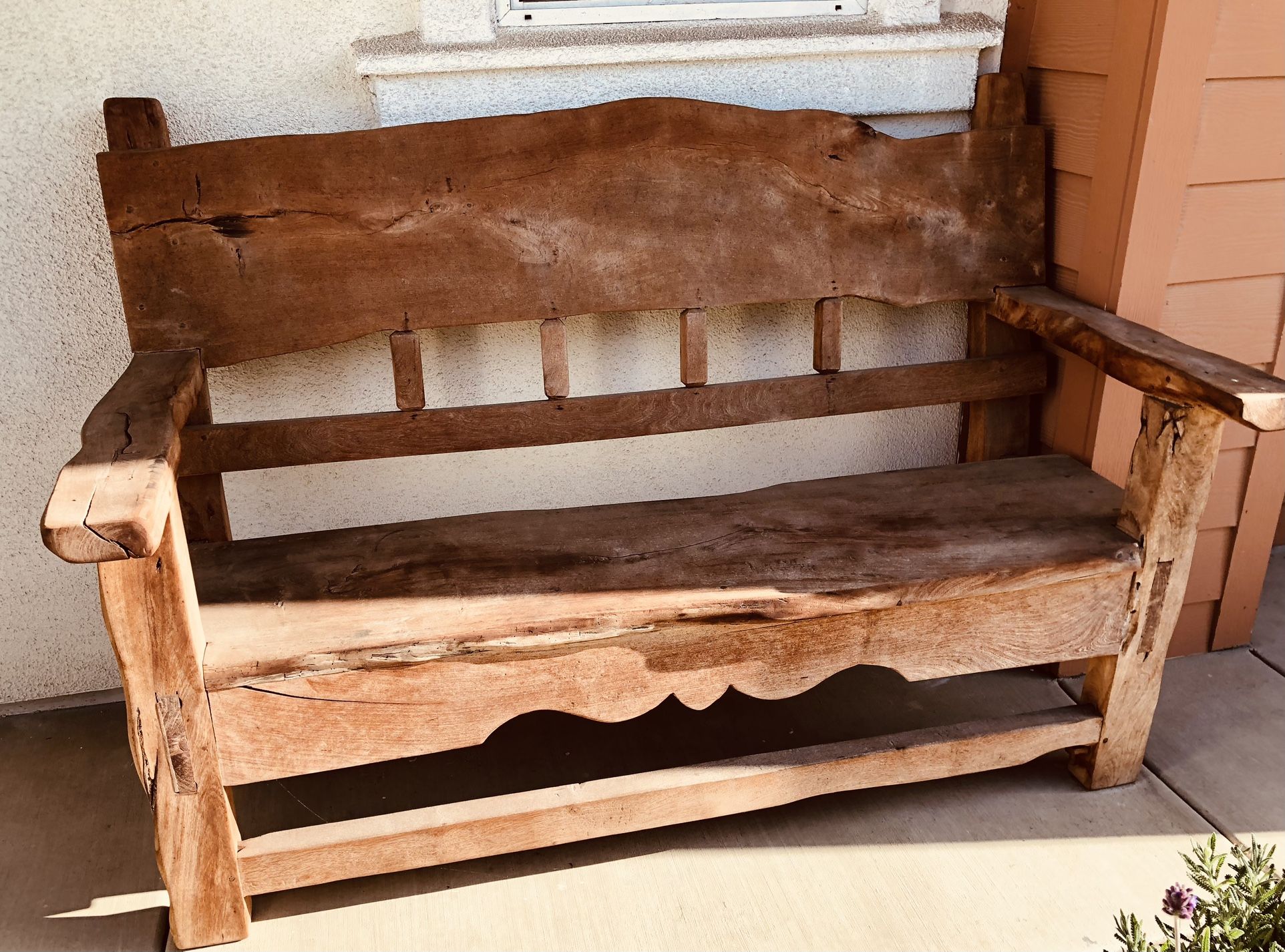 Custom Wood Bench