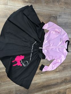 Pink ladies 1950s rockabilly costume