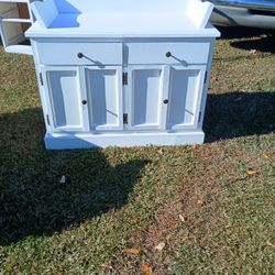 White Sideboard Table
