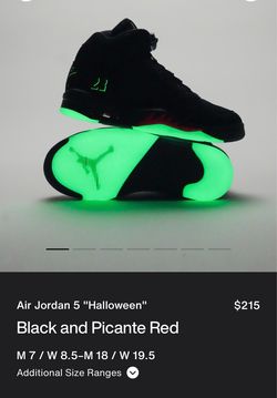 Air Jordan 5 ‘Halloween’ Size 12