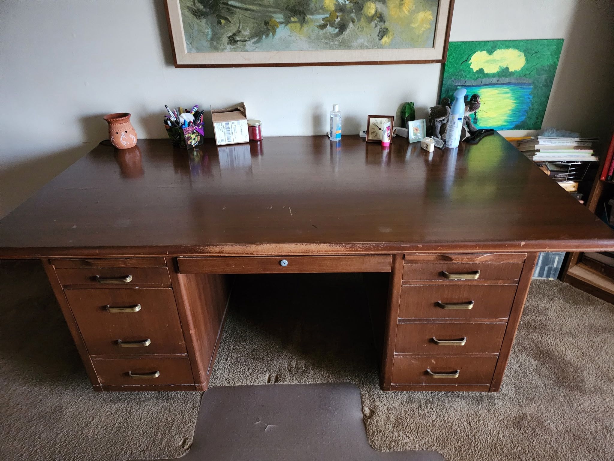 Wood Desk
