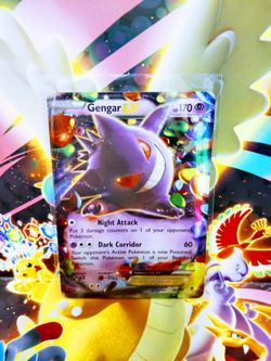 POKEMON GENGAR EX CARD 2014