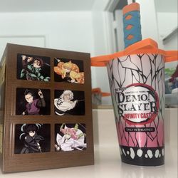 Official Demon Slayer shinubo Cup & Popcorn Bucket Combo.