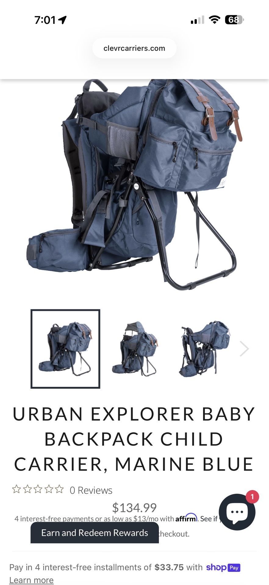 Clevr Baby Carrier Pack