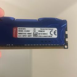 HyperX DDR3 Fury 4GB RAM
