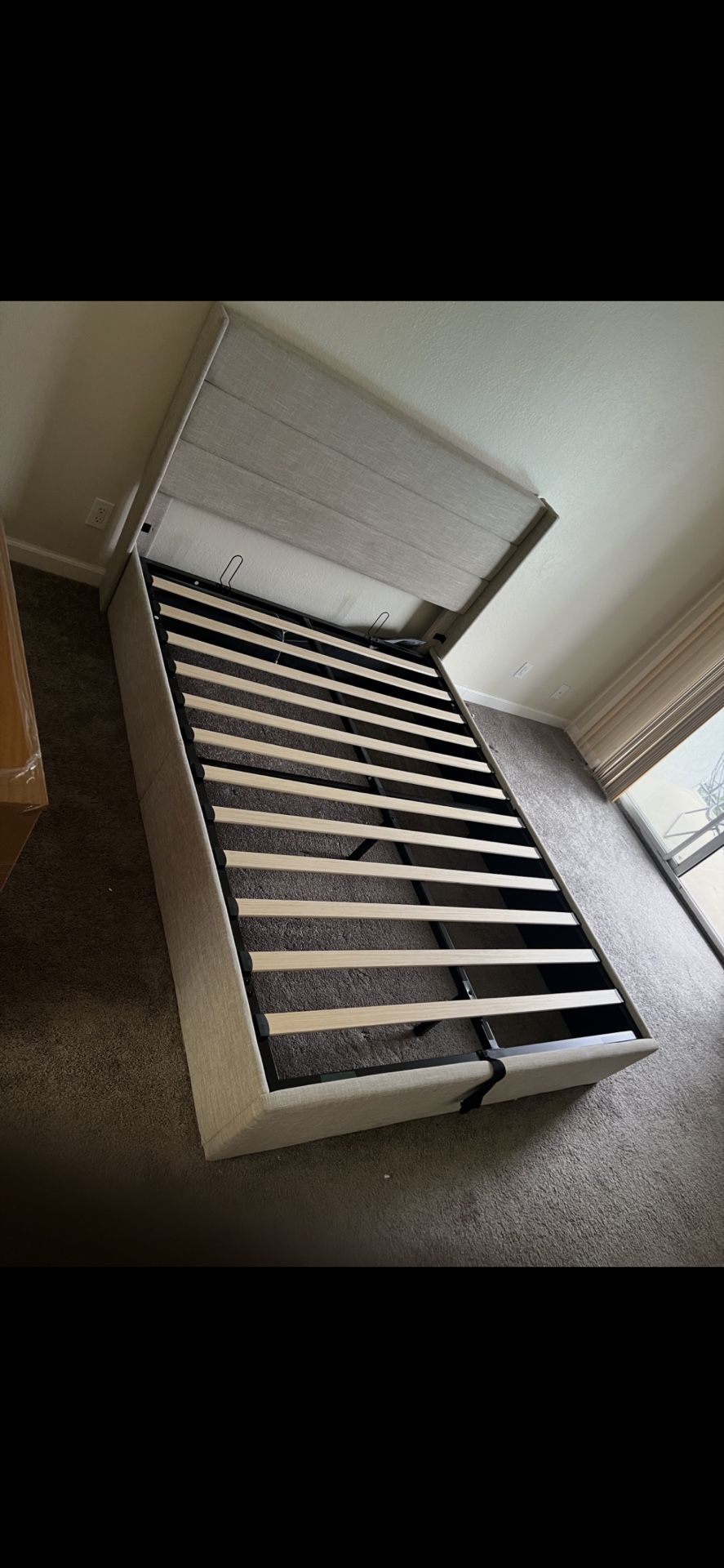 Queen bed frame