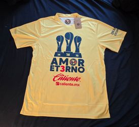 CLUB AMERICA AMOR ETERNO CHAMPIONSHIP JERSEY SIZE 2XL
