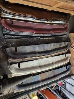 1960 Ford Thunderbird Convertible package tray panel.1959 tbird 1958 Parts
