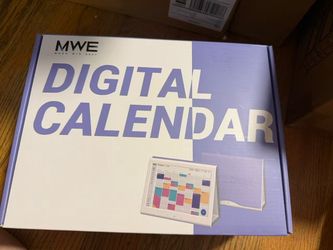 New in box Smart Digital Calendar No Subscription Electronic Calendar MWE APP Family Wall Touch Screen , Meal Planner, Photo Album, Reward Chart 32GB,